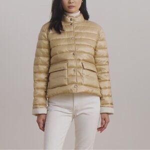 Ralph Lauren NWT Gold Puffer Jacket